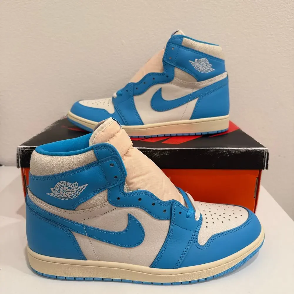 Size 11.5 -Nike Air Jordan 1 Retro High OG Reimagined Dark UNC Blue DZ5485-402